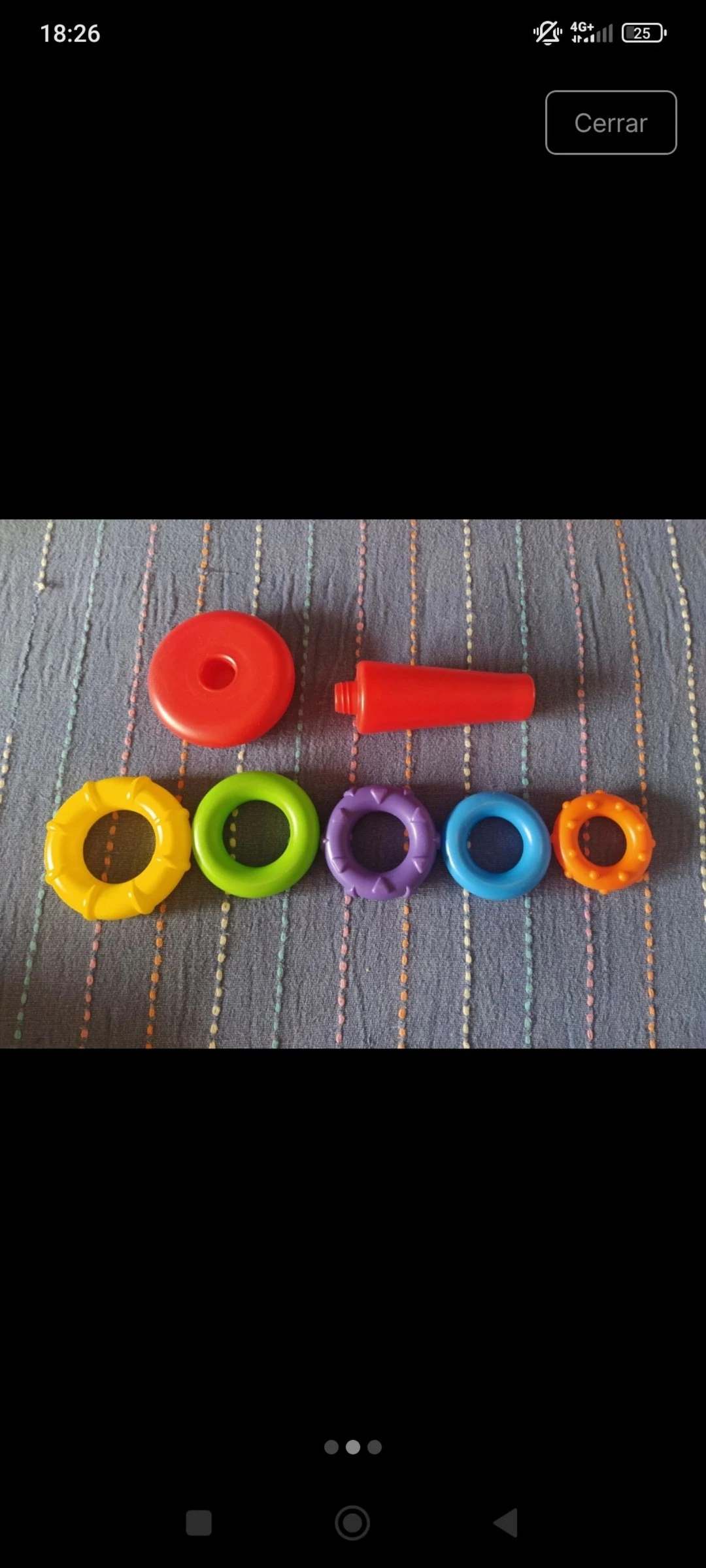 Juguetes bebé pirámide de anillos Playgro  – photo 2